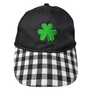 Clover Strapback 5 Panel Cap Multicolor One Size Adjustable Embroidered Gertex